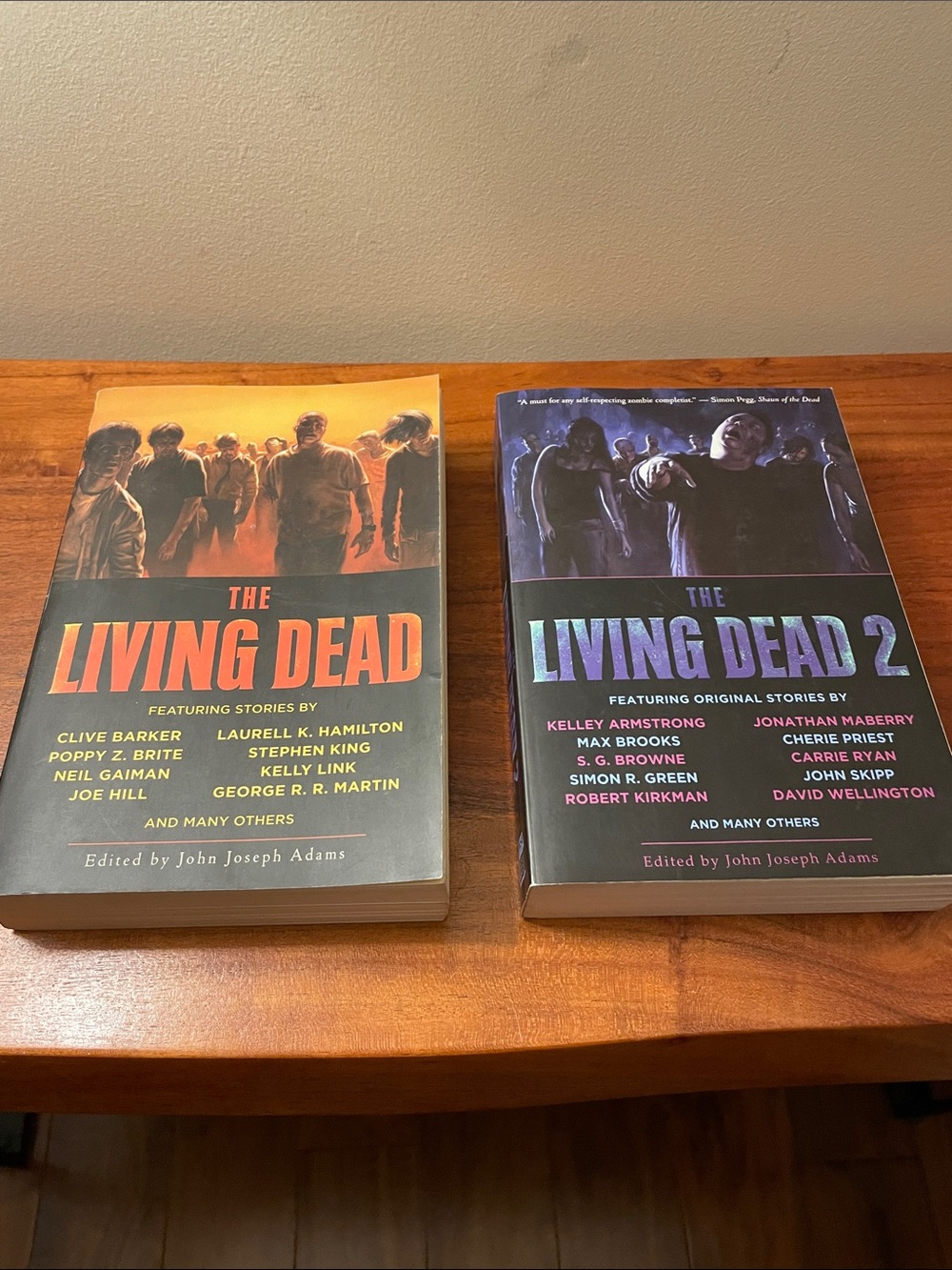 The living dead 1 and 2 set zombie anthology short stories horror Halloween
